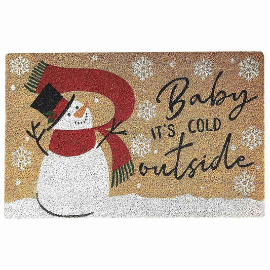 Christmas Doormat Patchwork Home Decoration Non-slip Doormats Mat (e)