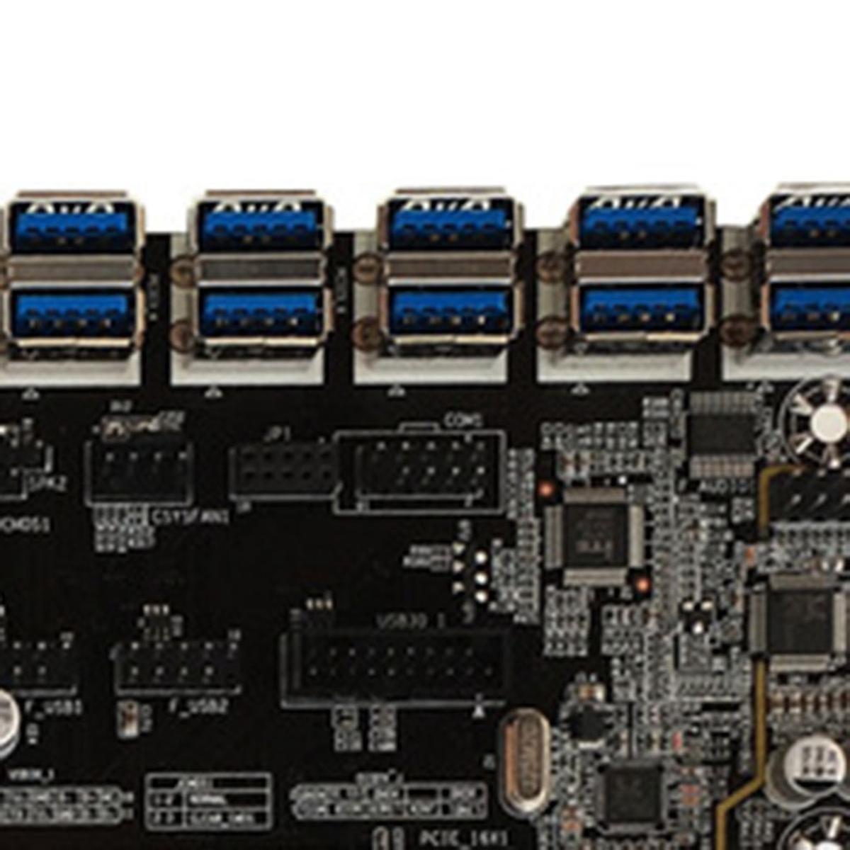 B250 Btc Mining Machine Motherboard Atx Lga1151 12 Graph Card Slot
