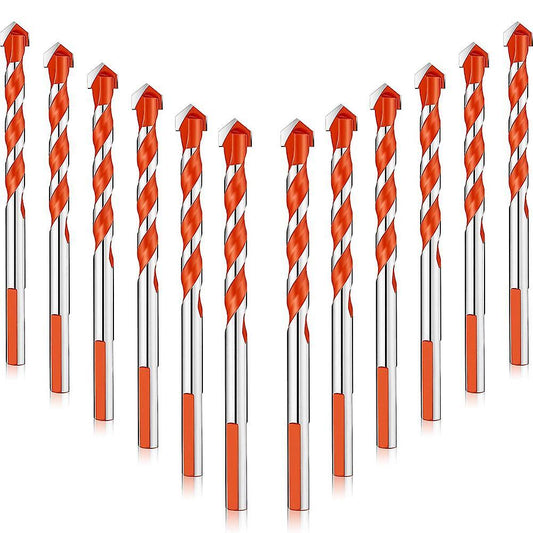 12 Pieces Hand Bit Set Triangular Handle Multifunctional Drill Bits