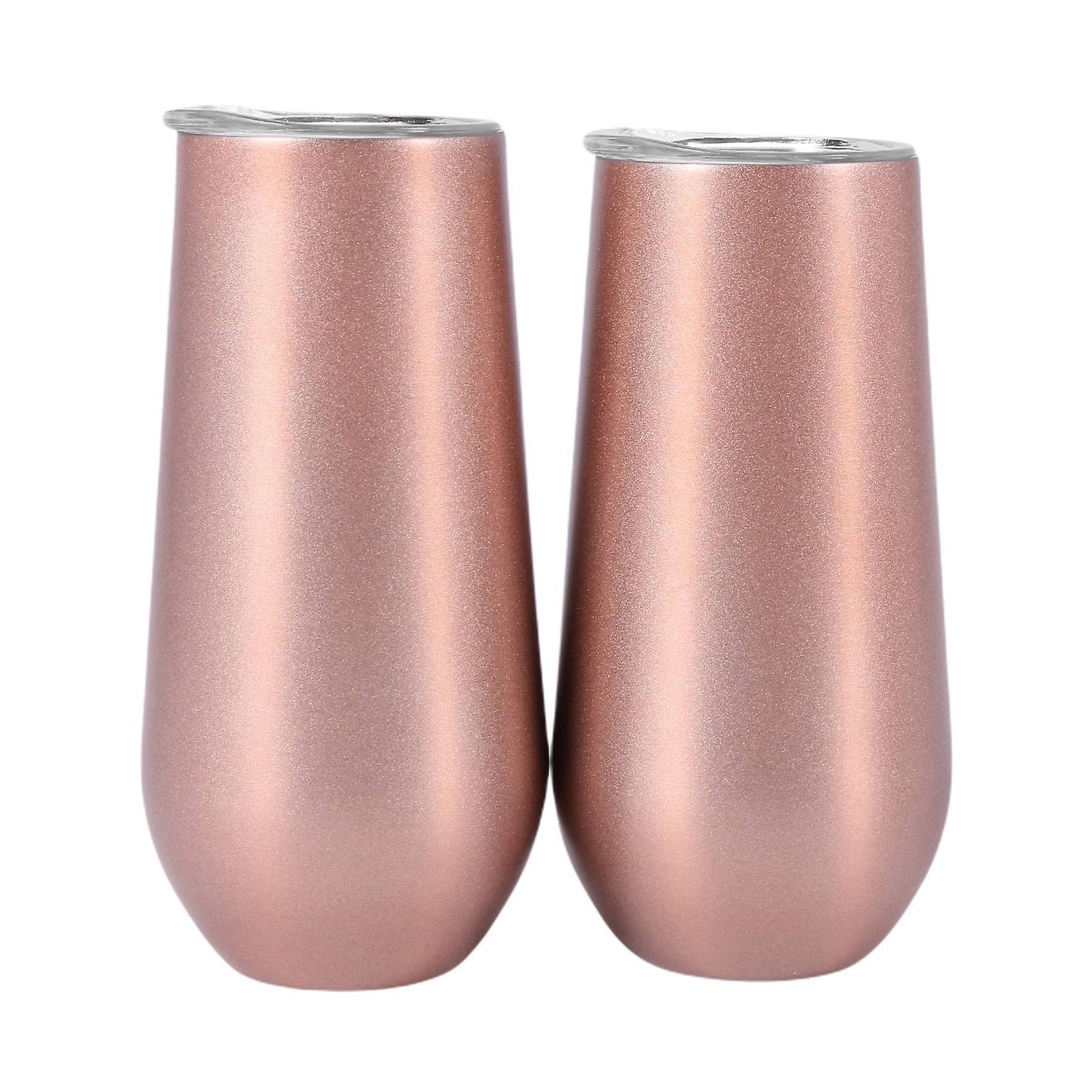8 Packs Stemless Champagne Flutes Wine Tumbler