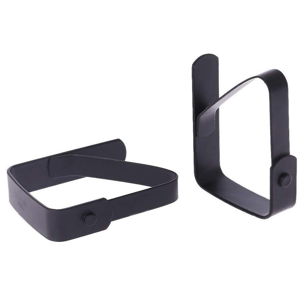 4 Pcs Black Black Tablecloth Clip Tablecloth Fixing Clip 5x4cm