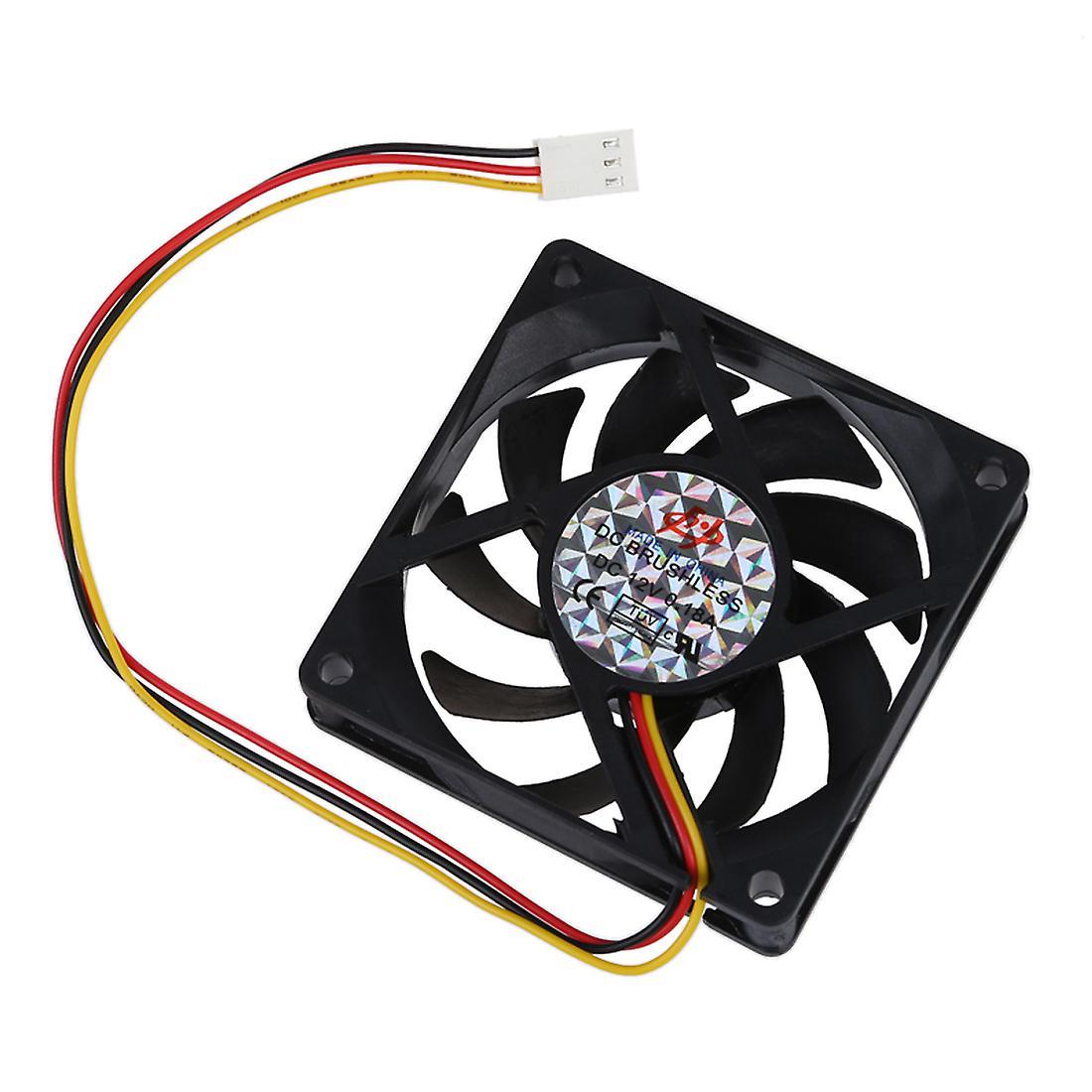 12v Dc 40mm 20mm 2 Wire Computer Pc Cpu Cooling Case Fan