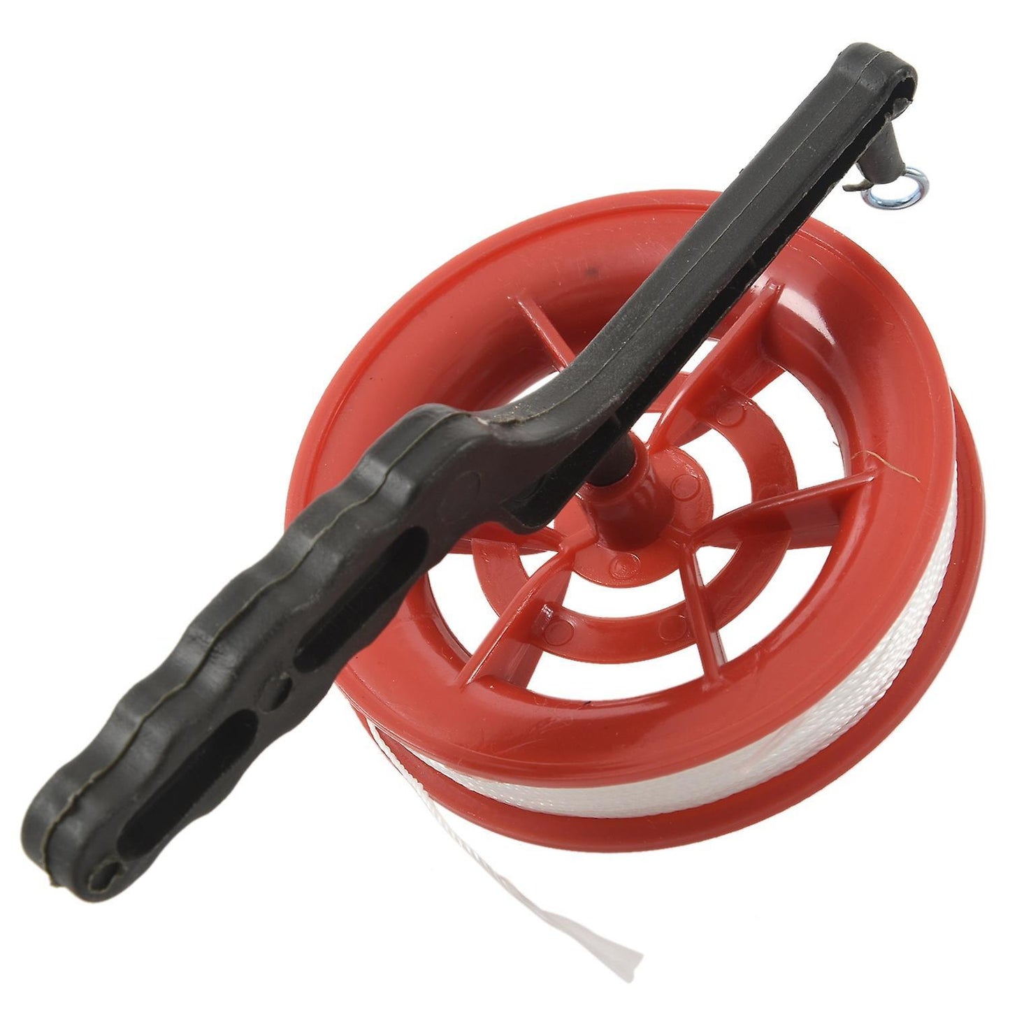 100m Twisted String Line Red Wheel Kite Reel Winder