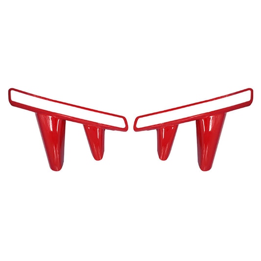 Fog Lamp Modification Fangs Modeling Fog Lamp Decoration Red