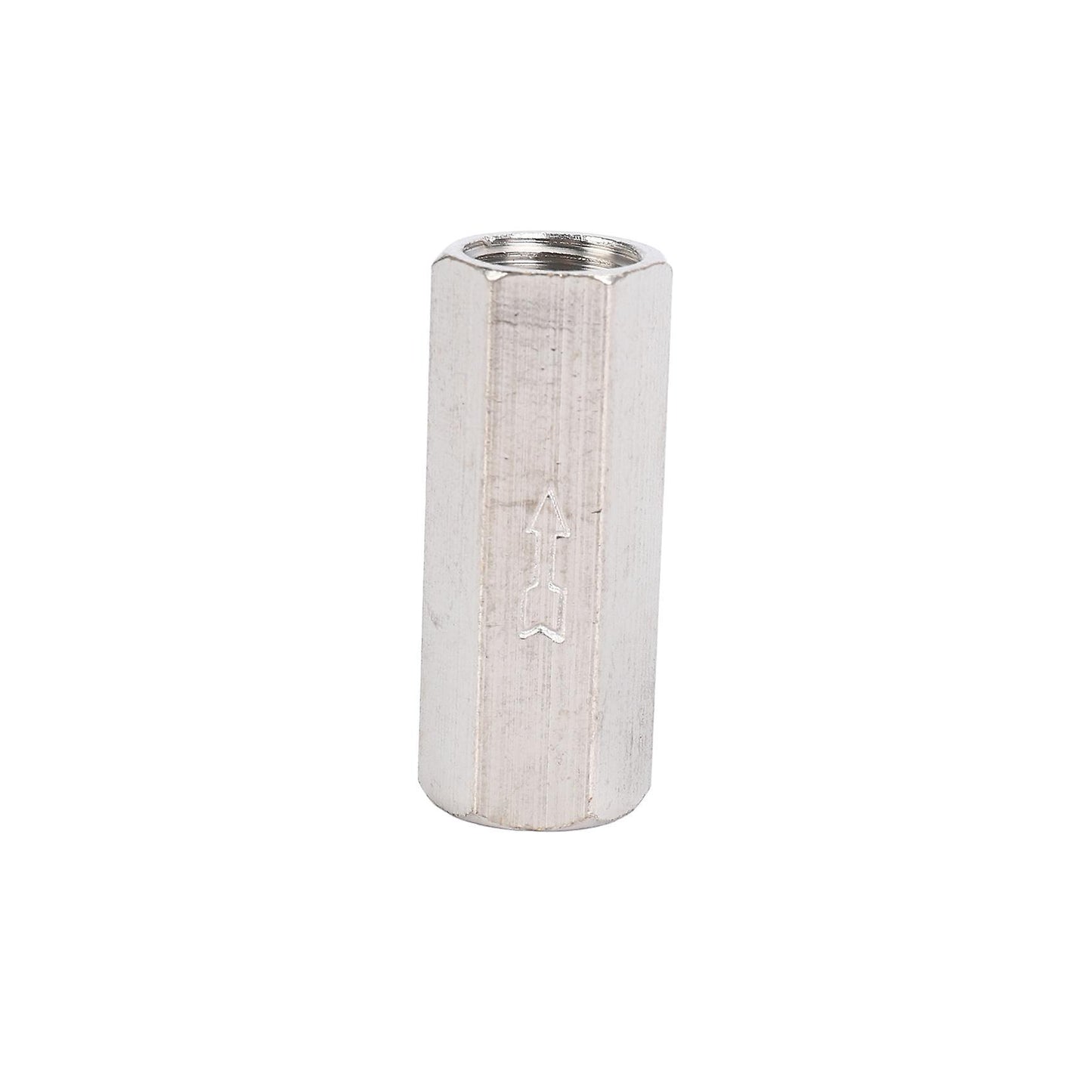 Brass 1/4'' Threaded Full Port One Way Air Check Gas Oil Water Valve