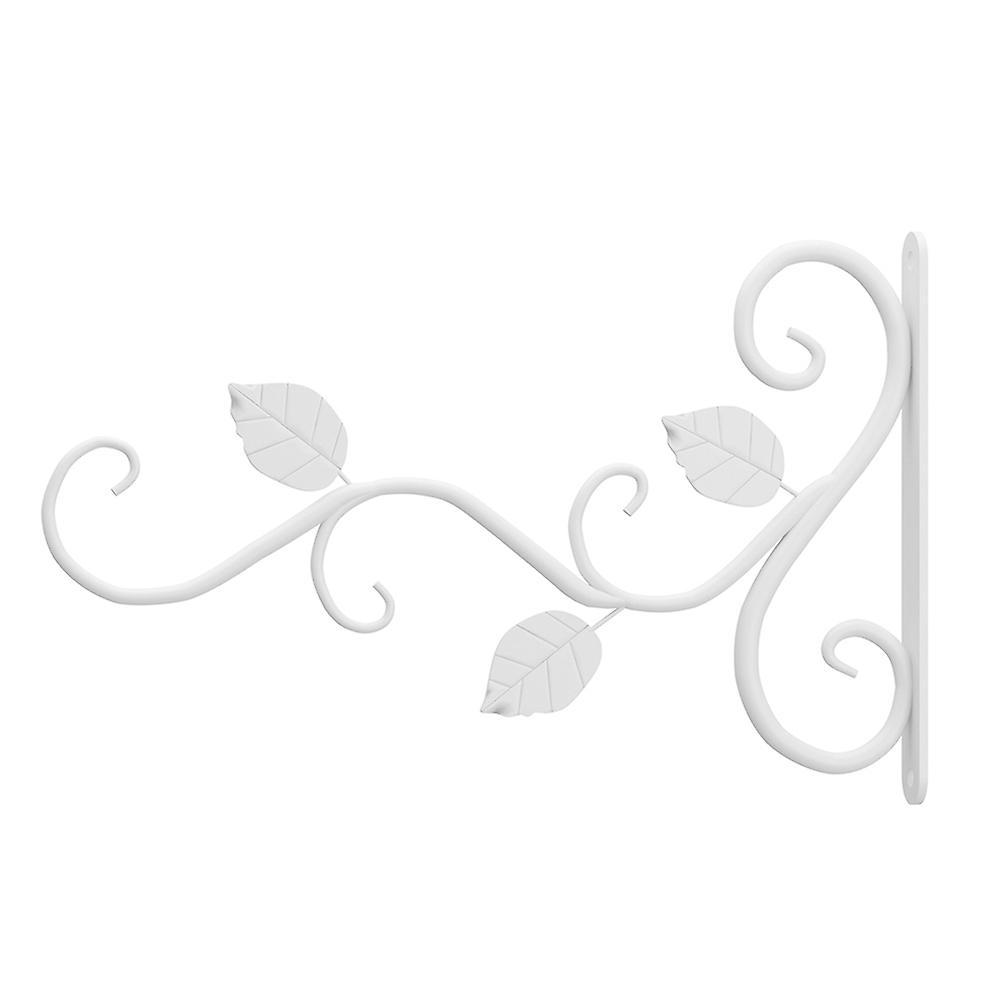 Hanging Flower Wall Hooks for Home Garden Flower Pot Decoration White