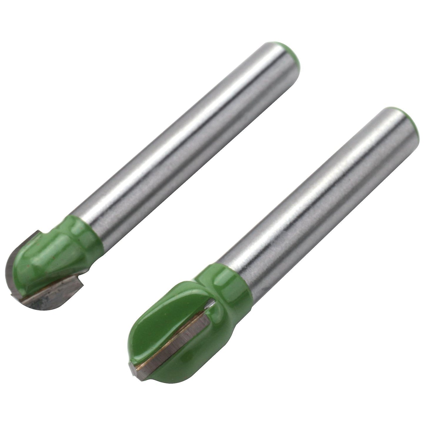 5pcs 6mm Shank Ball Nose Router Bits Solid Carbide Cnc Radius Core