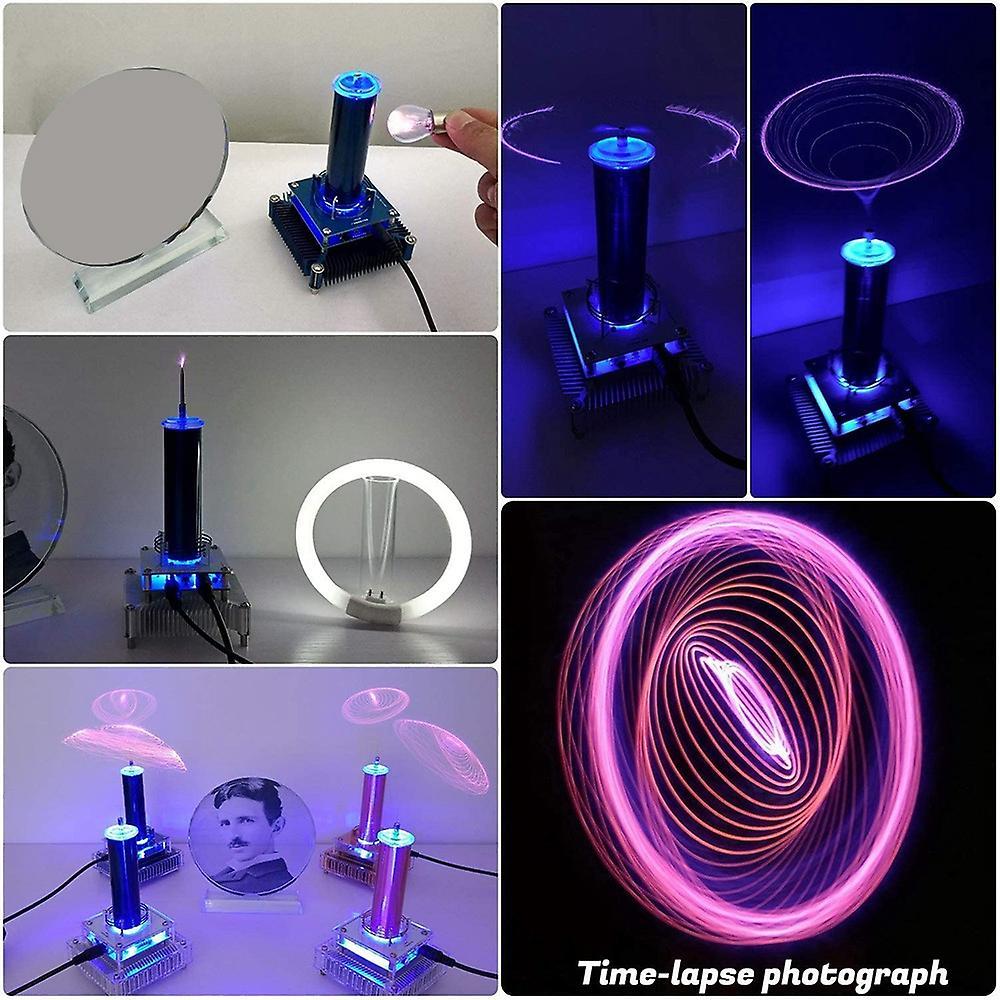 Music Tesla Coil Wireless Transmission Experiment Model Toy, Us Plug