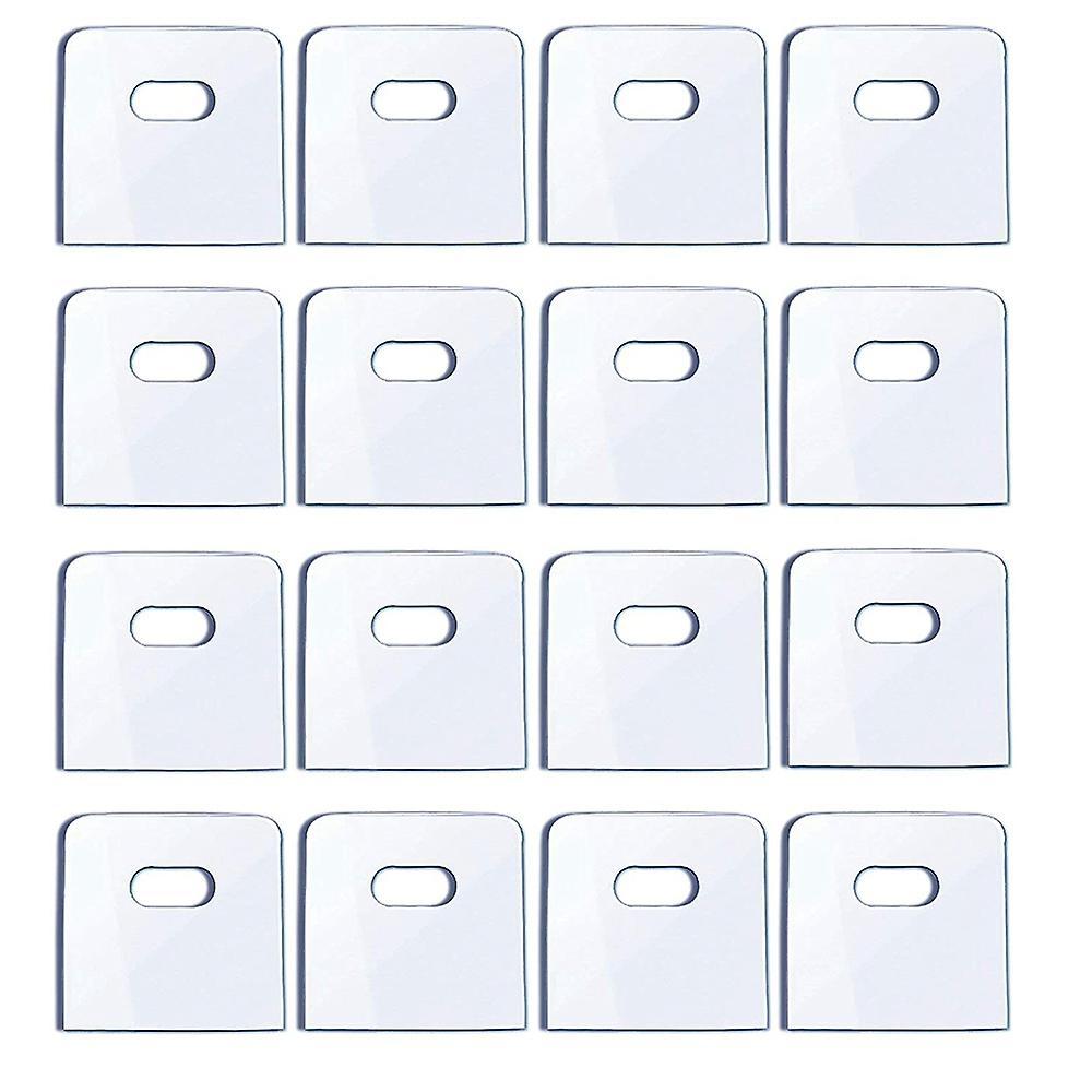16 Set/ 32 Pieces Clear Vertical Blind Repair Tabs, Vertical Blind