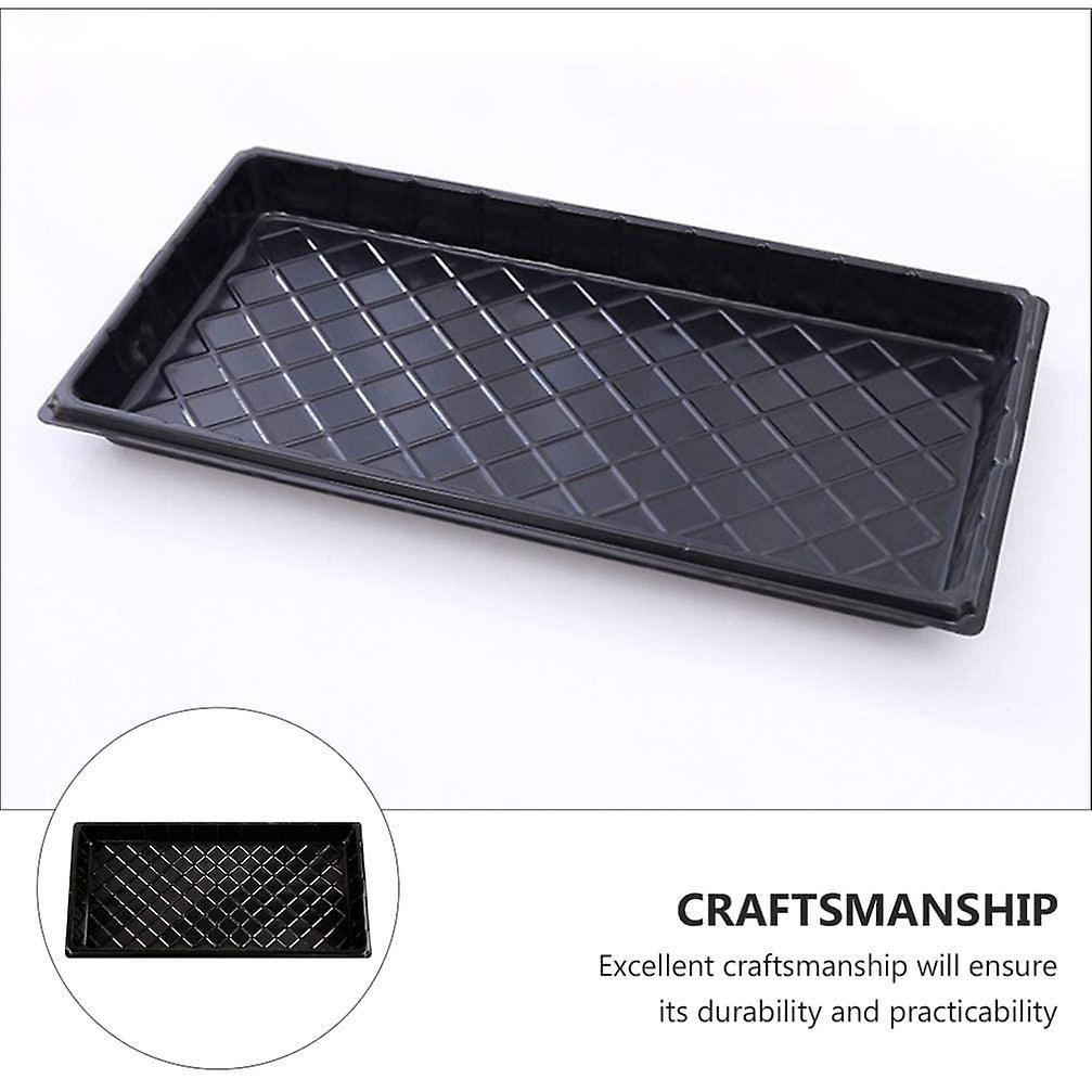 4pcs Trays Seedling Starter Tray Humidity Adjustable Plant Kit