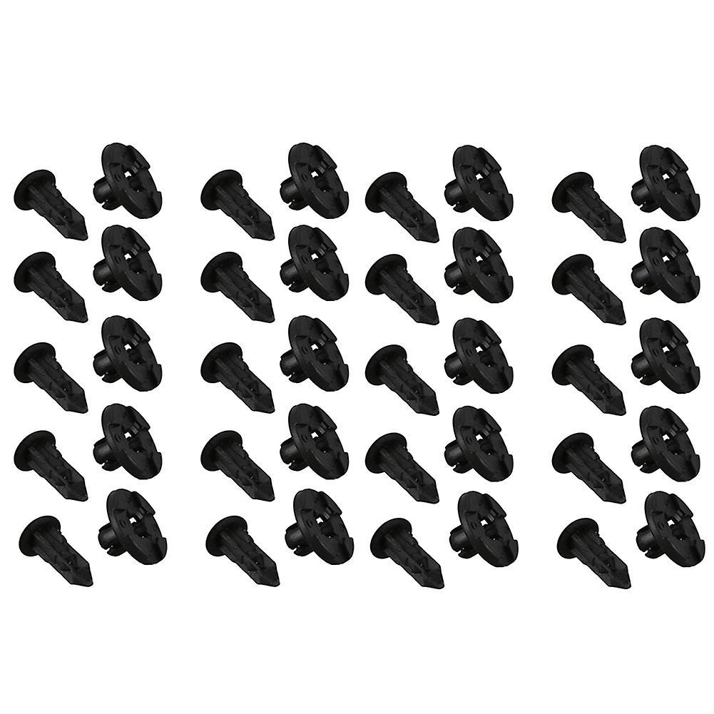 10 X Adorno Plastico Sujetador Clip 8mm Para Nissan