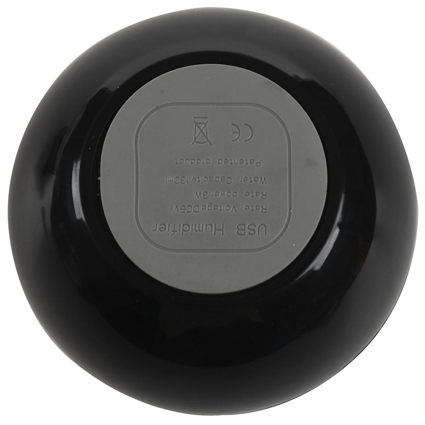 Ultrasonic Atomizing Humidifier Air Purifier Led Night Light,black