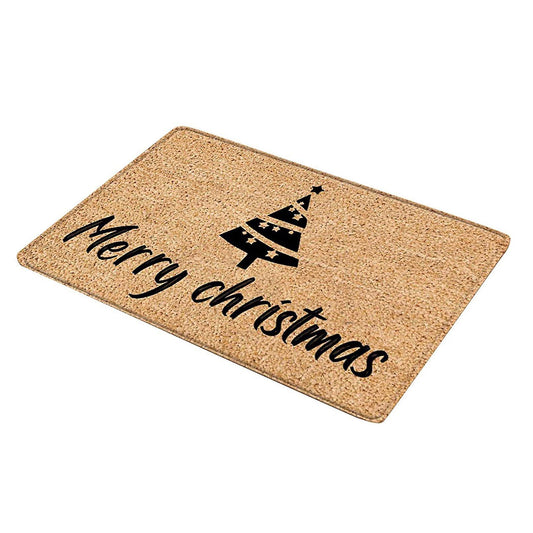 Christmas Doormat Floor Mat Entrance Floor Carpet Indoor Outdoor Rug