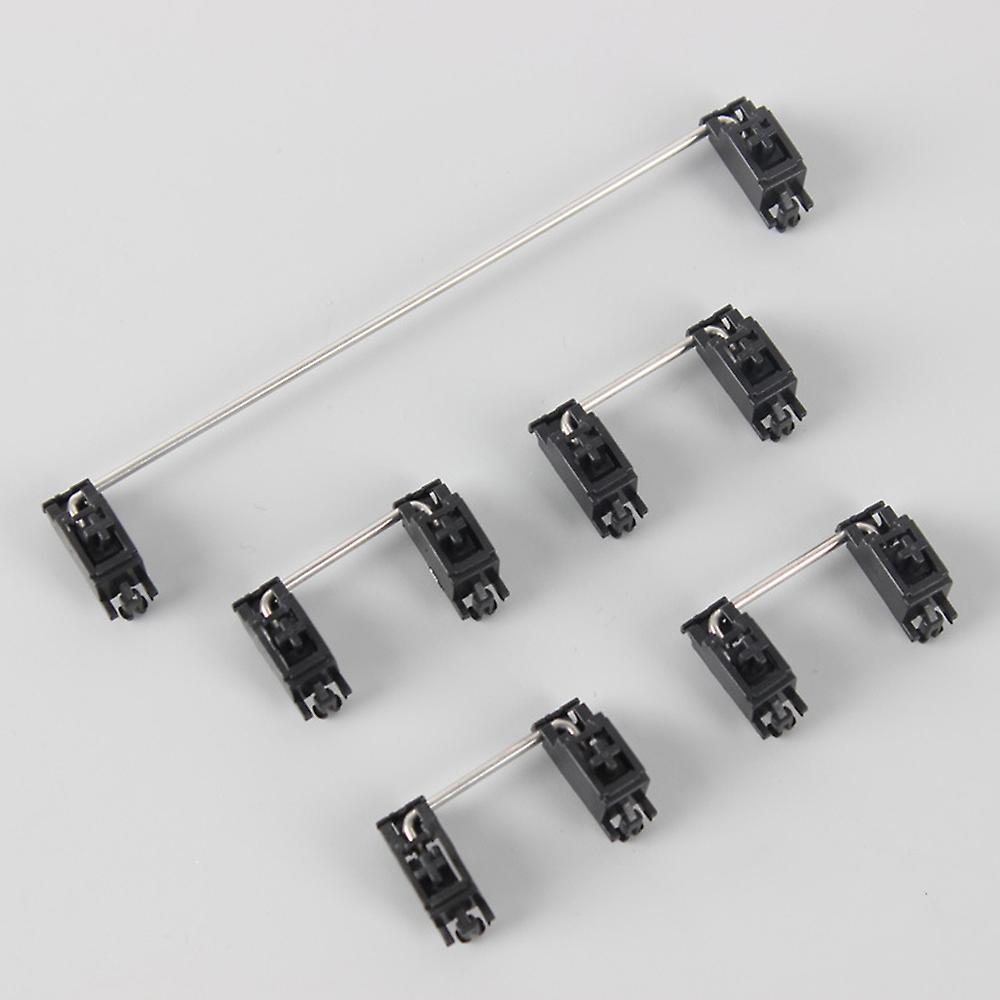 Plate Mounted Stabilizers 6.25x 2x for Mechanical Keyboard (black)