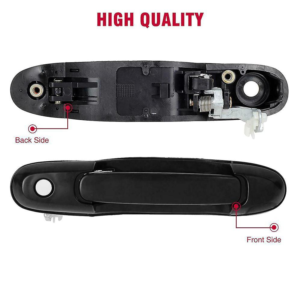 Front Left Driver Outside Exterior Door Handle Black 69220-08010 New