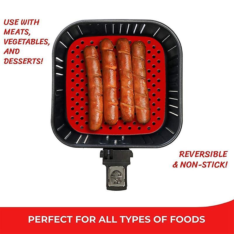 Reusable Air Fryer Mats for Cosori,instant ,power Xl,ninja 8.5 Inch