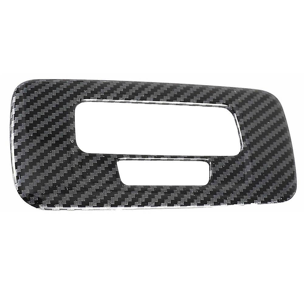 Car Rear Reading Lamp Shade Roof Lamp Decorative Cover Carbon Fiber