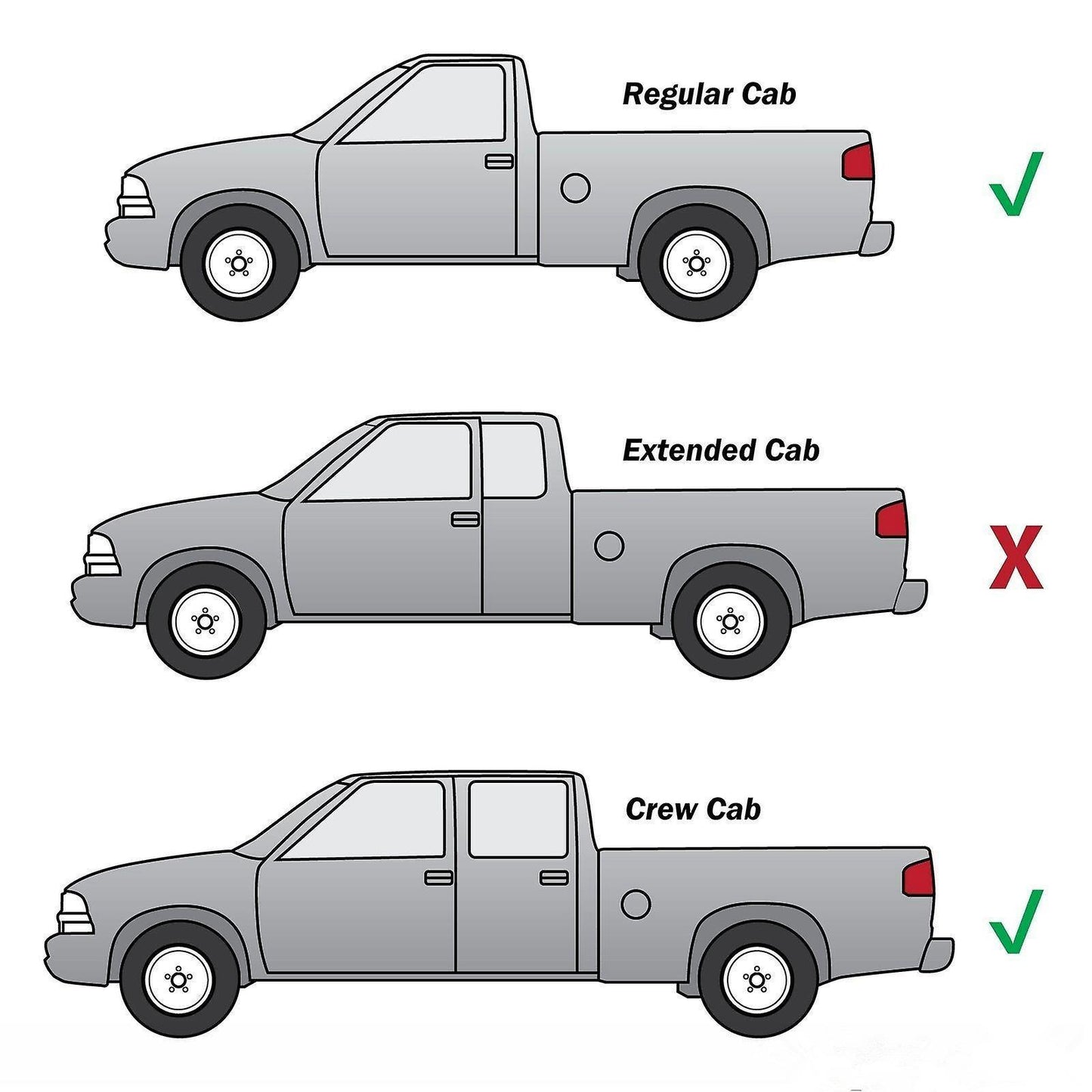 Car High Mount Rear Third Brake Light Shell Lamp Lens Red