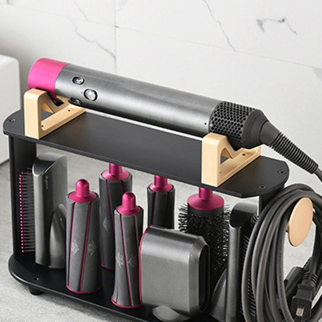 Adapt to for Dyson Curling Iron Storage Rack Vertical Punch-free