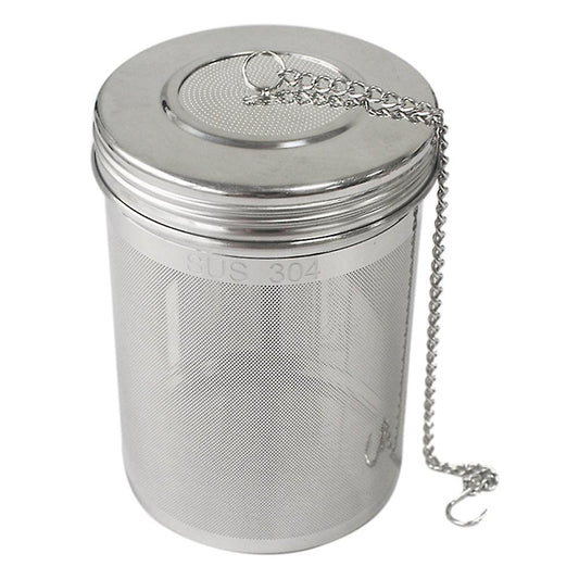 Stainless Steel Tea Strainer Leaf Spice Herbal Teapot Home,8.1x11cm