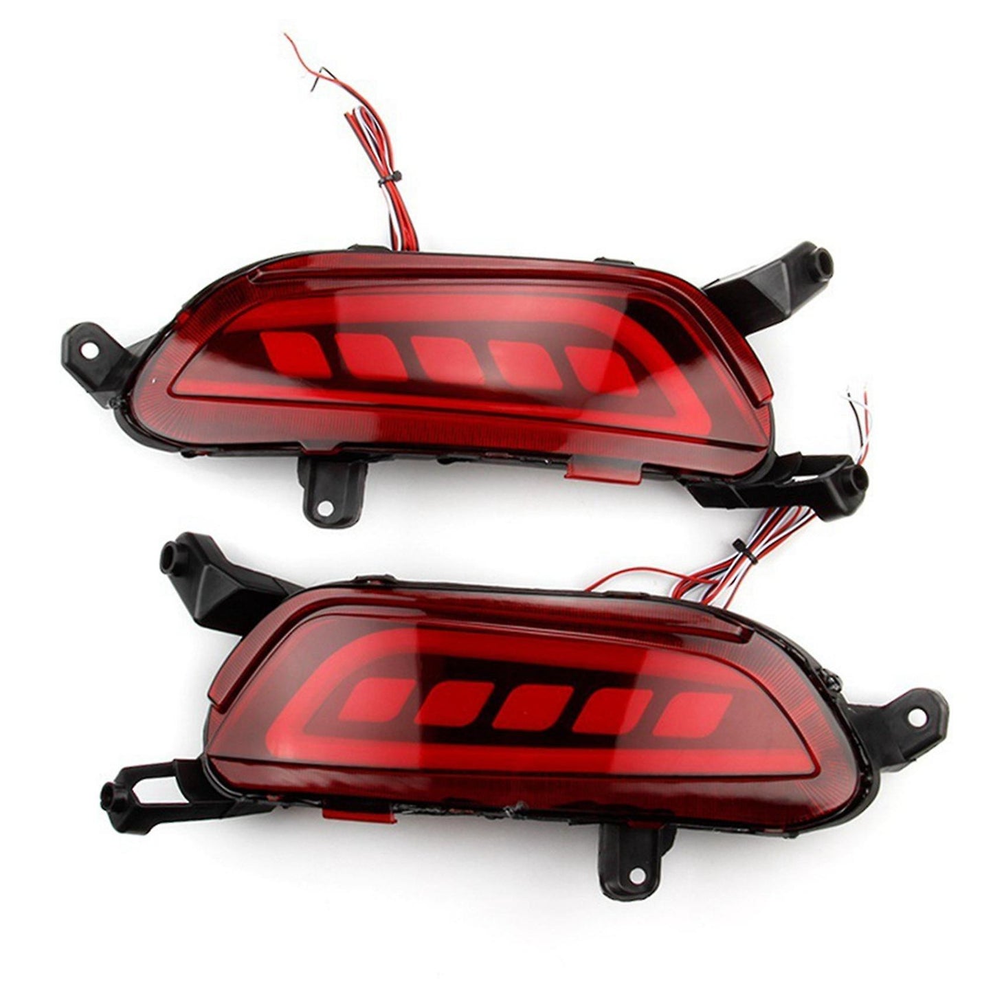 1 Pair Led Daytime Running Light Fog Lamp for Mazda 3 Axela 2017 2018