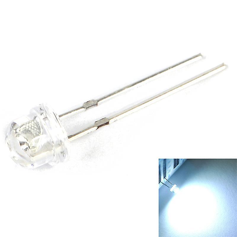 Led Bright Light Lamp Emitting Diode, 70 Piece, Dc 3v-6v, 5 Mm, White