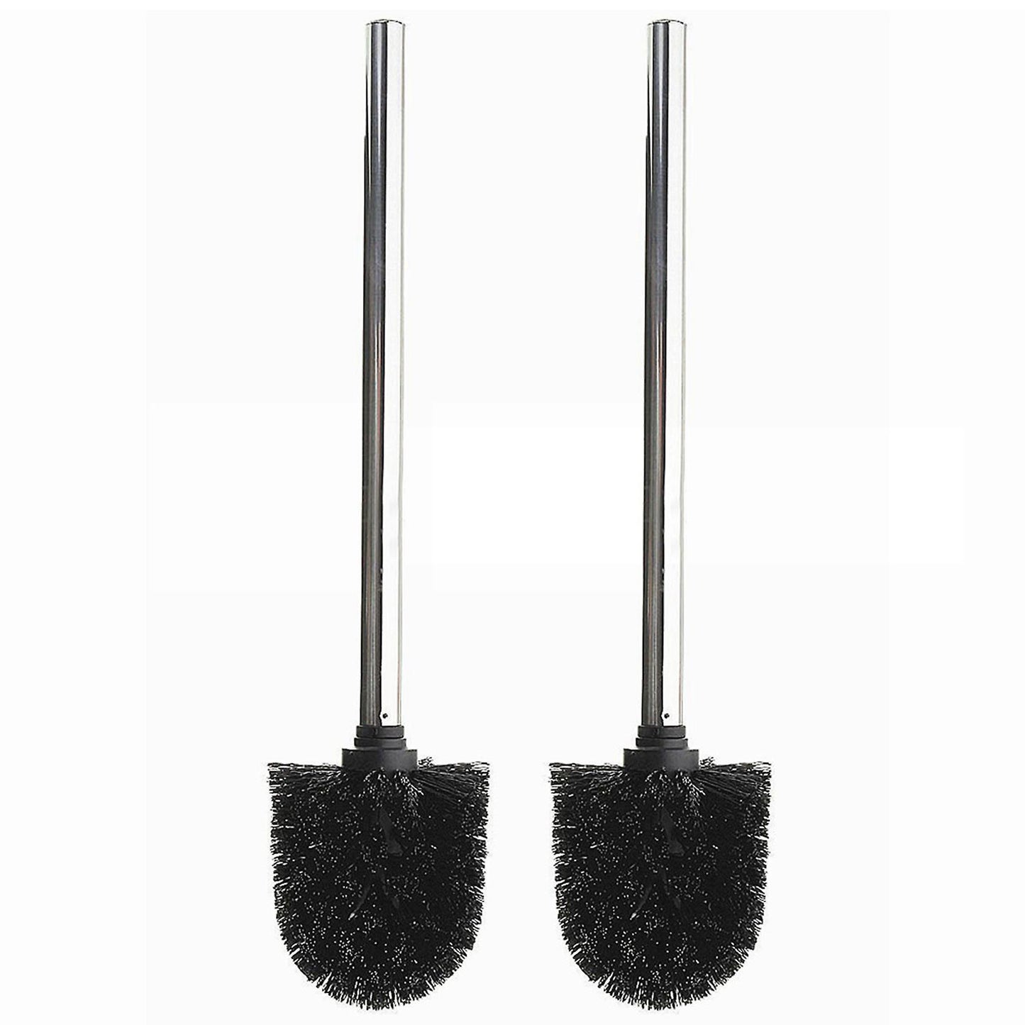 Stainless Steel Wc Bathroom Cleaning Toilet Brush Black Head