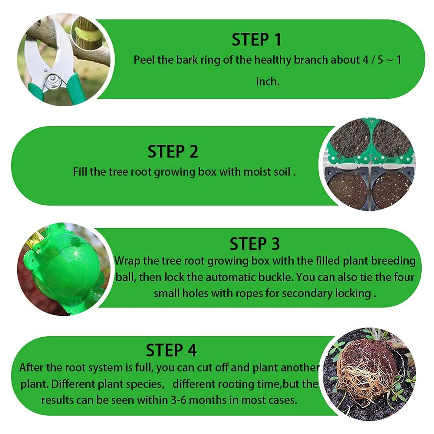 Plant Root Planting Growth Box Cutting Root Controller Grafting Ball