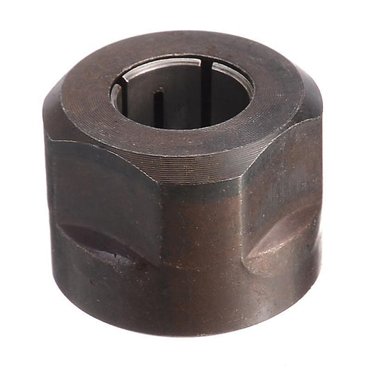 1pc Black Metal Collet Nut Plunge Router Parts 12.7mm Center Hole