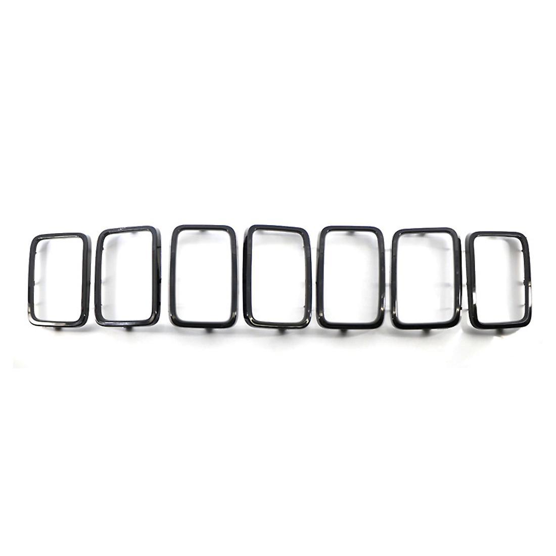 Car Front Grille Grill Ring Cover Inserts Protectors Frame Trims Kit
