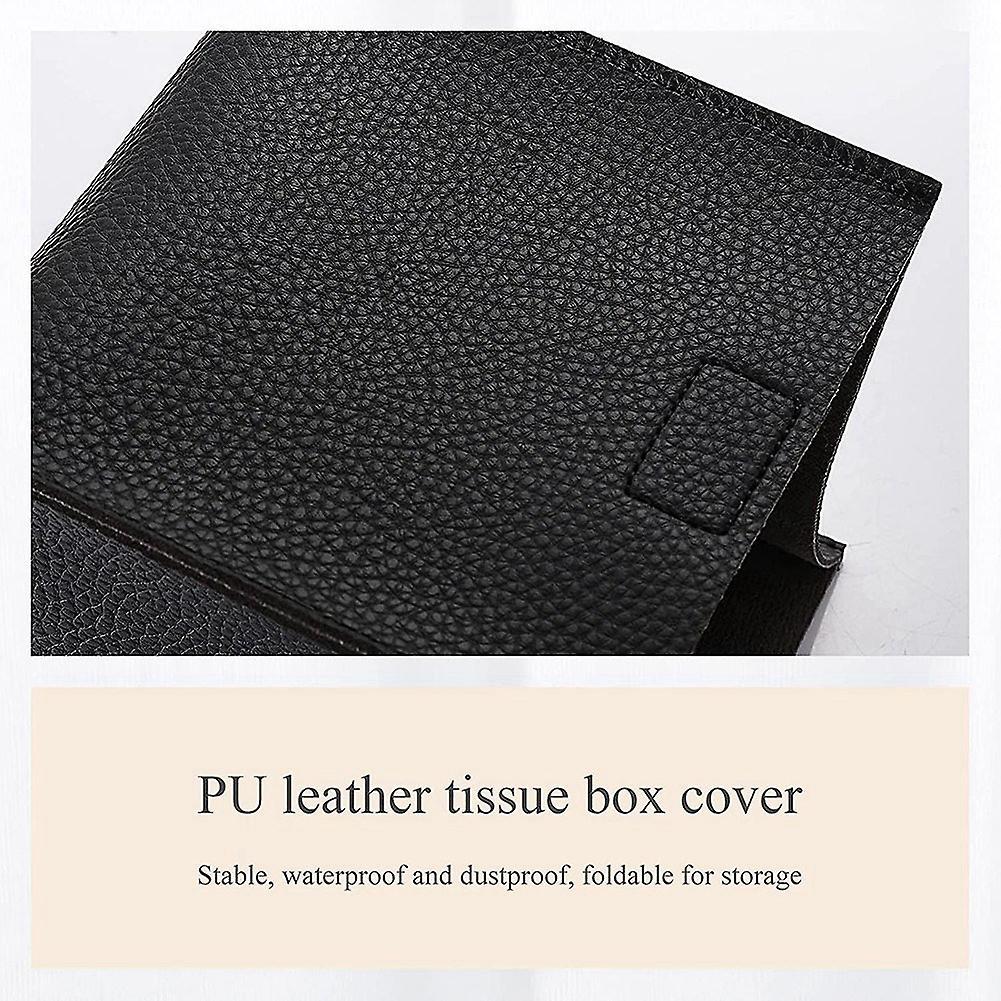 Tissue Box Cover, Square Tissue Box for Desk, Hotel, Restaurant