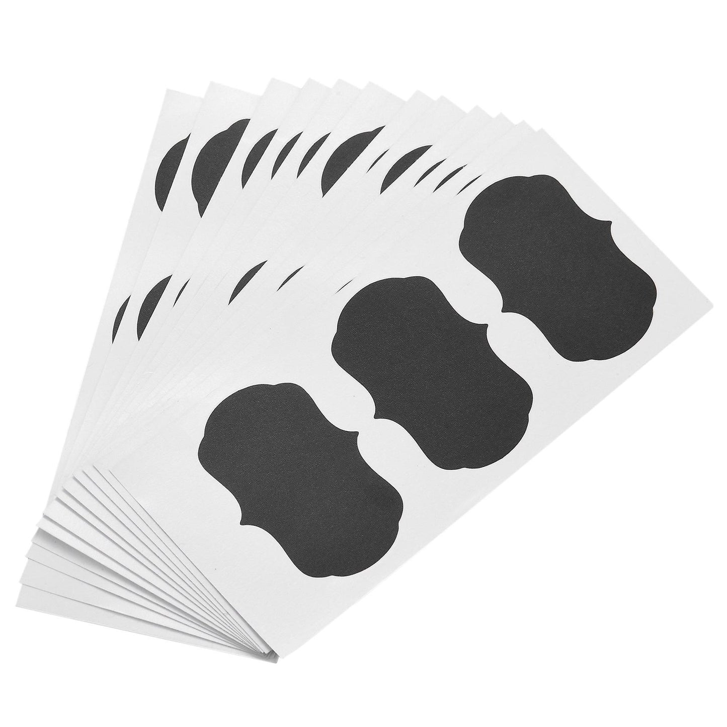36 Pcs/set Blackboard Sticker Craft Jars Board Sticker Black Board