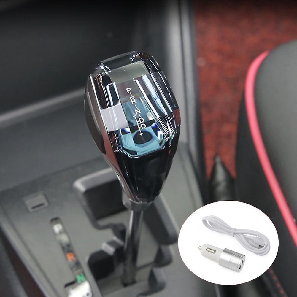 Car Universal Crystal Handles Gear Shift Knob Lever Stick Head