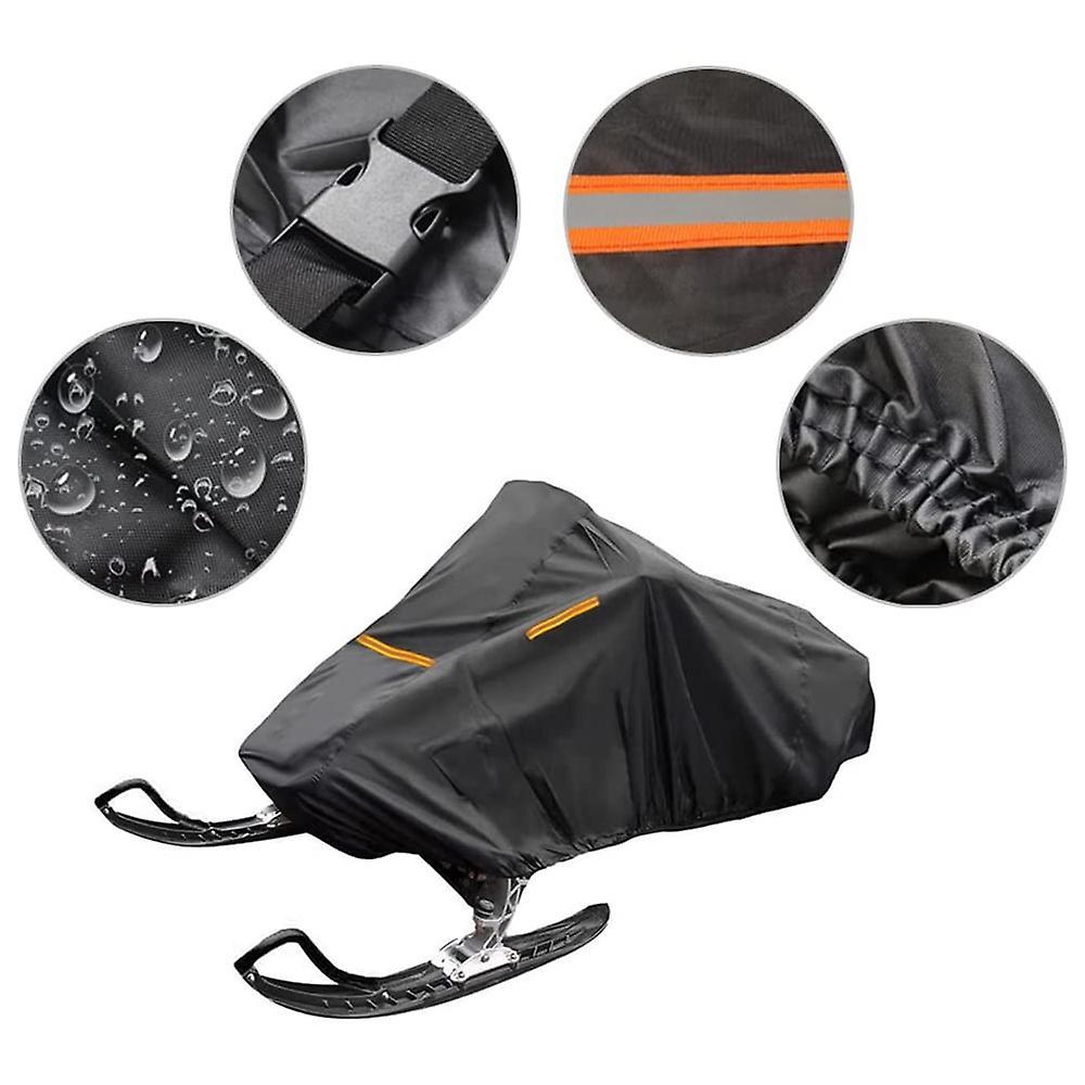 Trailer Snowmobile Universal Cover Heavy Duty Waterproof Fabric Xl