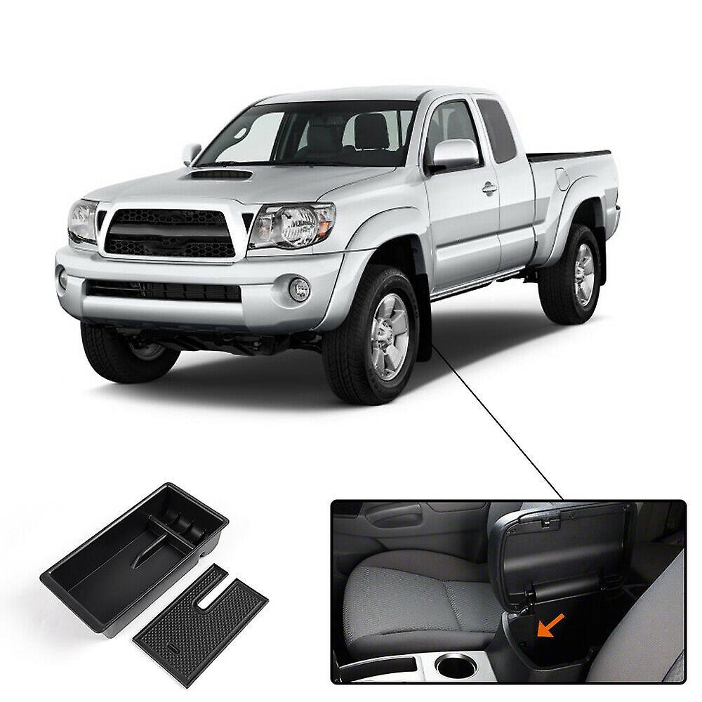 For Toyota Tacoma 2005 - 2015 Center Console Armrest Tray Storage Box