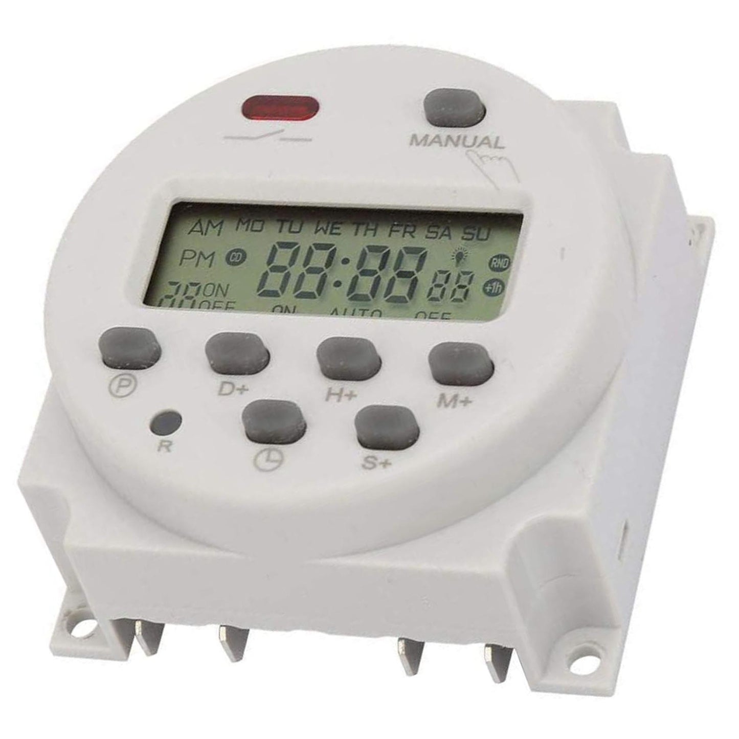 Digital Display Timer Switch 1s - 168h 5va Small Timer Switch(12v Dc)