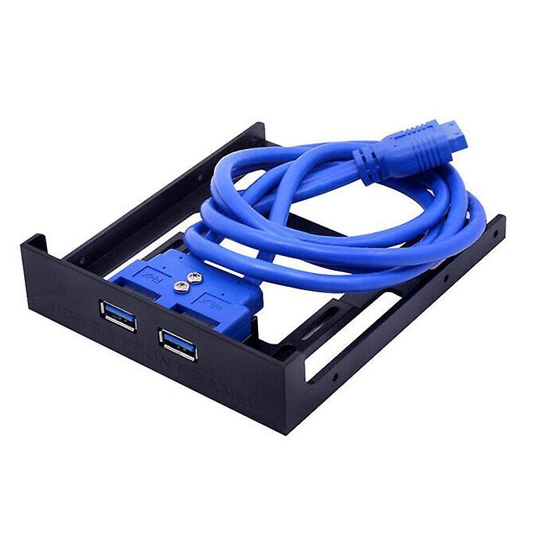 2 Ports Usb 3.0 Front Panel Adapter Plastic Bracket for Pc Desktop
