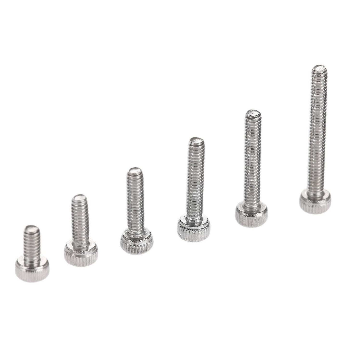 180pcs/set M2 * 4 / 6 / 8 / 10 / 12 / 16mm Screw Stainless Steel Kit