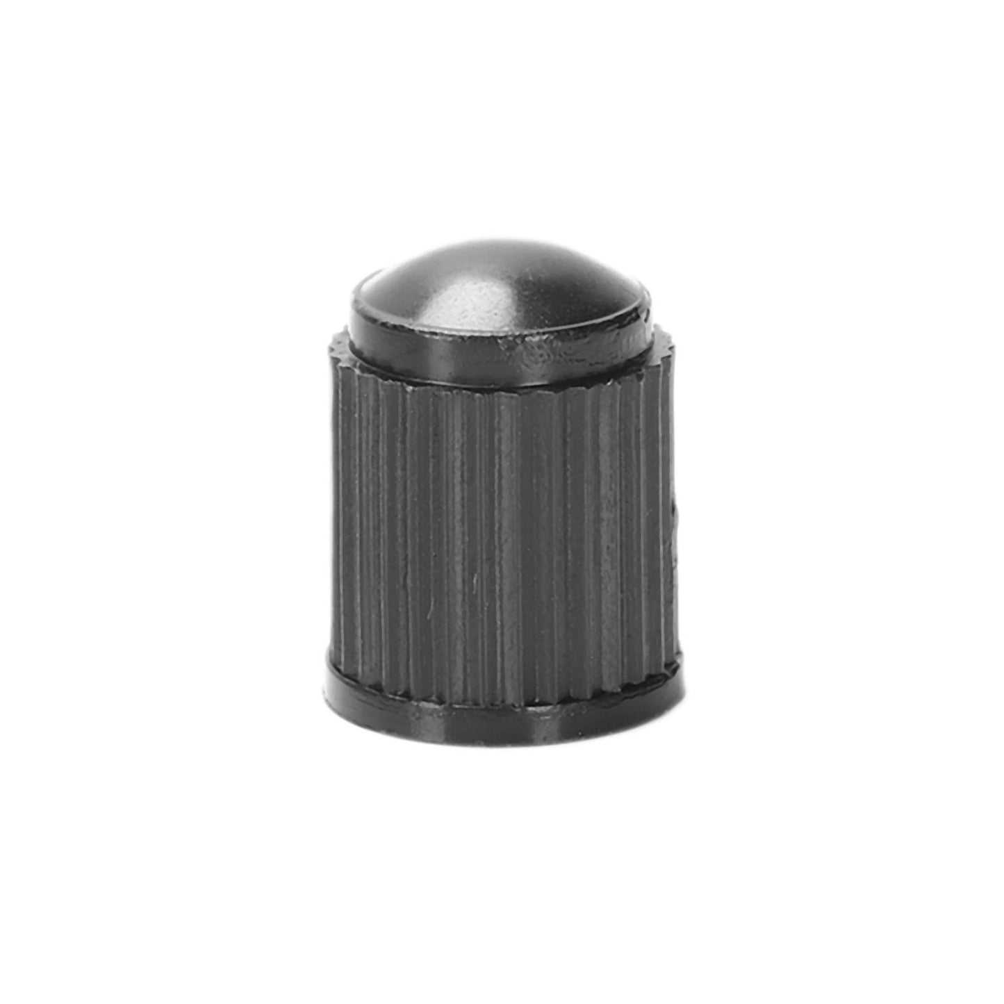 Set Of 100 - Black Plastic Replacement Valve Caps