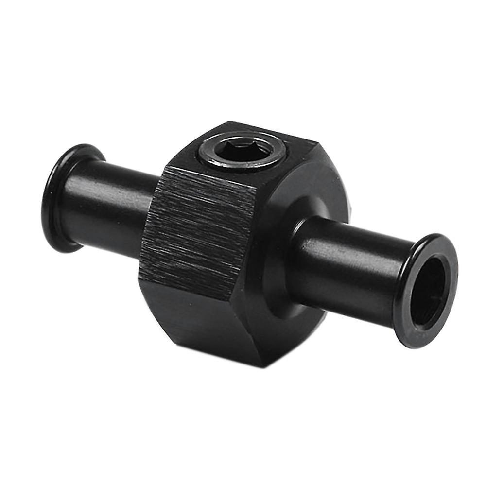 Universal Fuel Nitrous Pressure Gauge T Adapter 3/8 Inch Hose Black