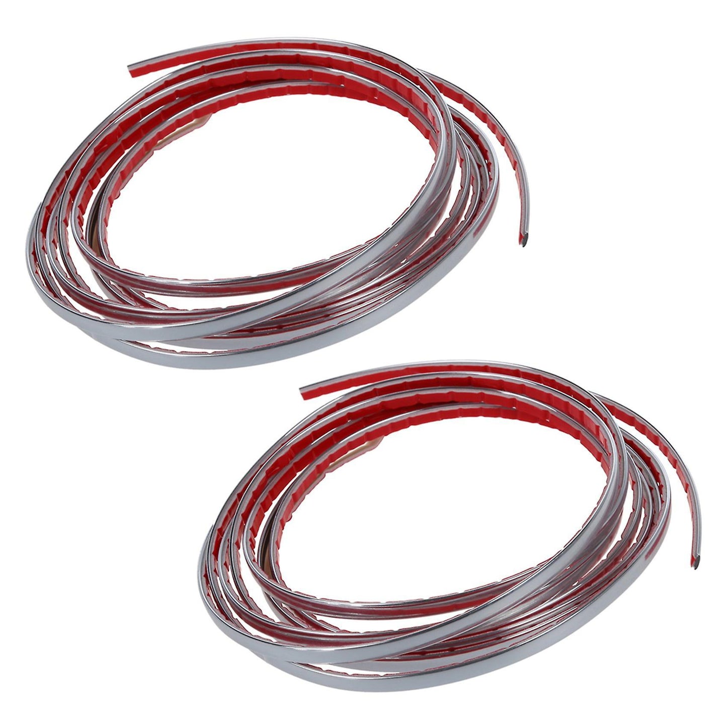 Bande Adhesive Chromee Couleur Argent 7mm 3 Metres Auto