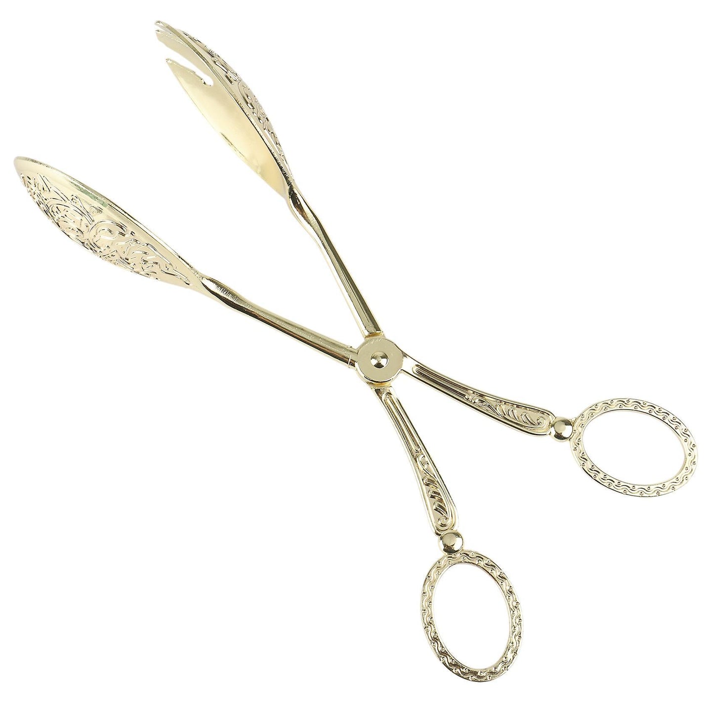 Snacks Salad Bread Pastry Baking Fruit Salad Cake Clips,round Gold