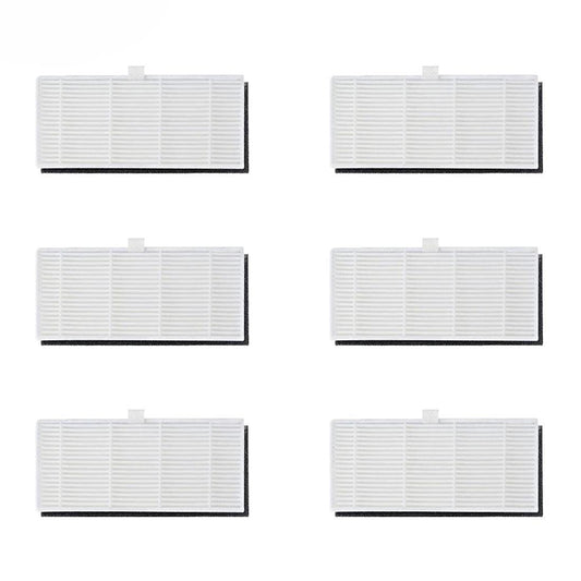 6pcs for Xiaomi Lydsto R1 Robotic Vacuum Cleaner Hepa Filter