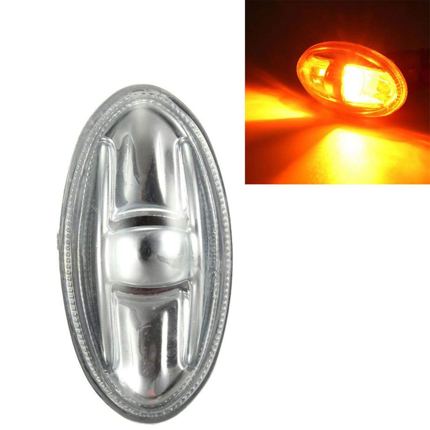 2x for Peugeot 108 107 206 1007 Partner Side Indicator Repeater Light
