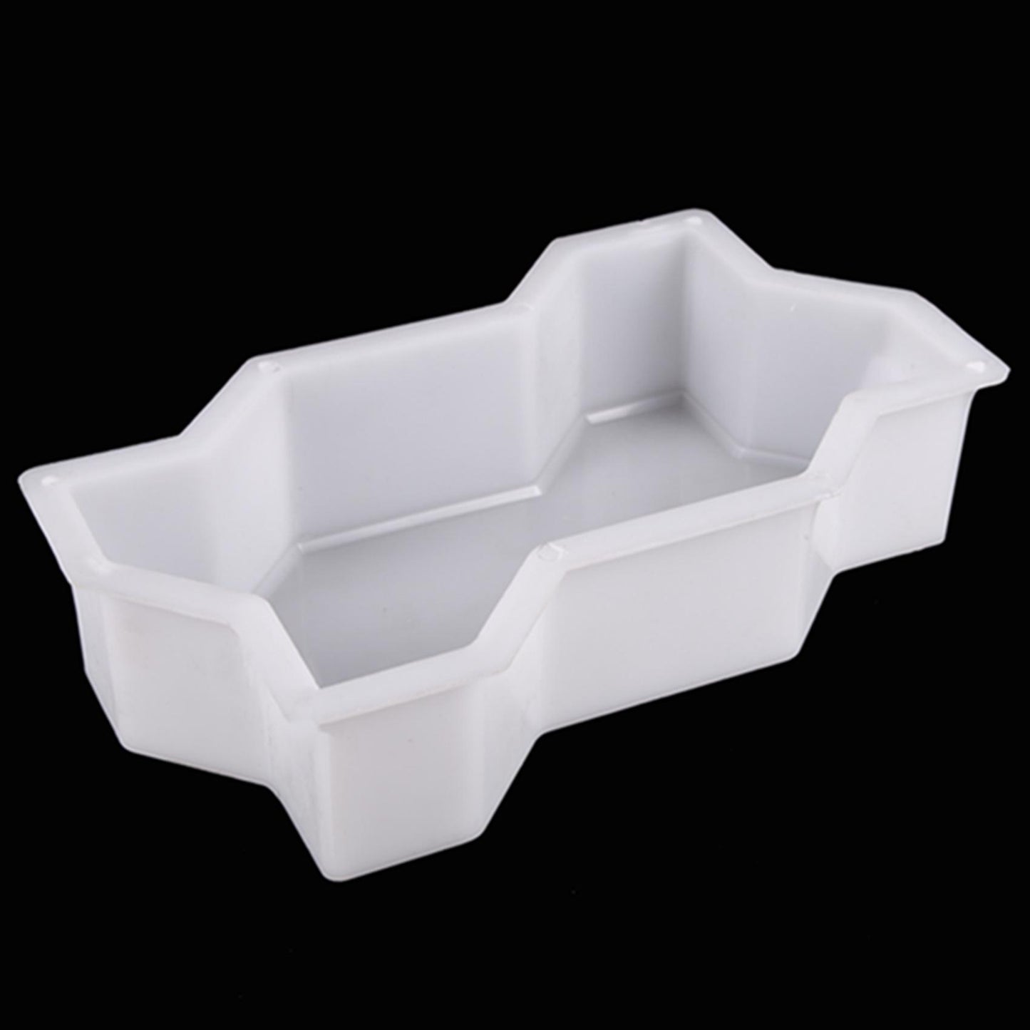 Three Waveform Garden Path Plastic Concrete Paving Brick Mold