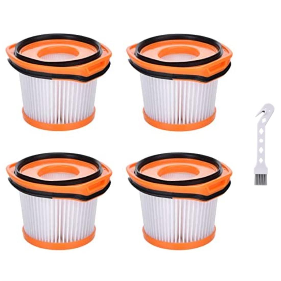 4 Pack Replacement Filter for Shark Wandvac System Wv360 Ws620 Ws630