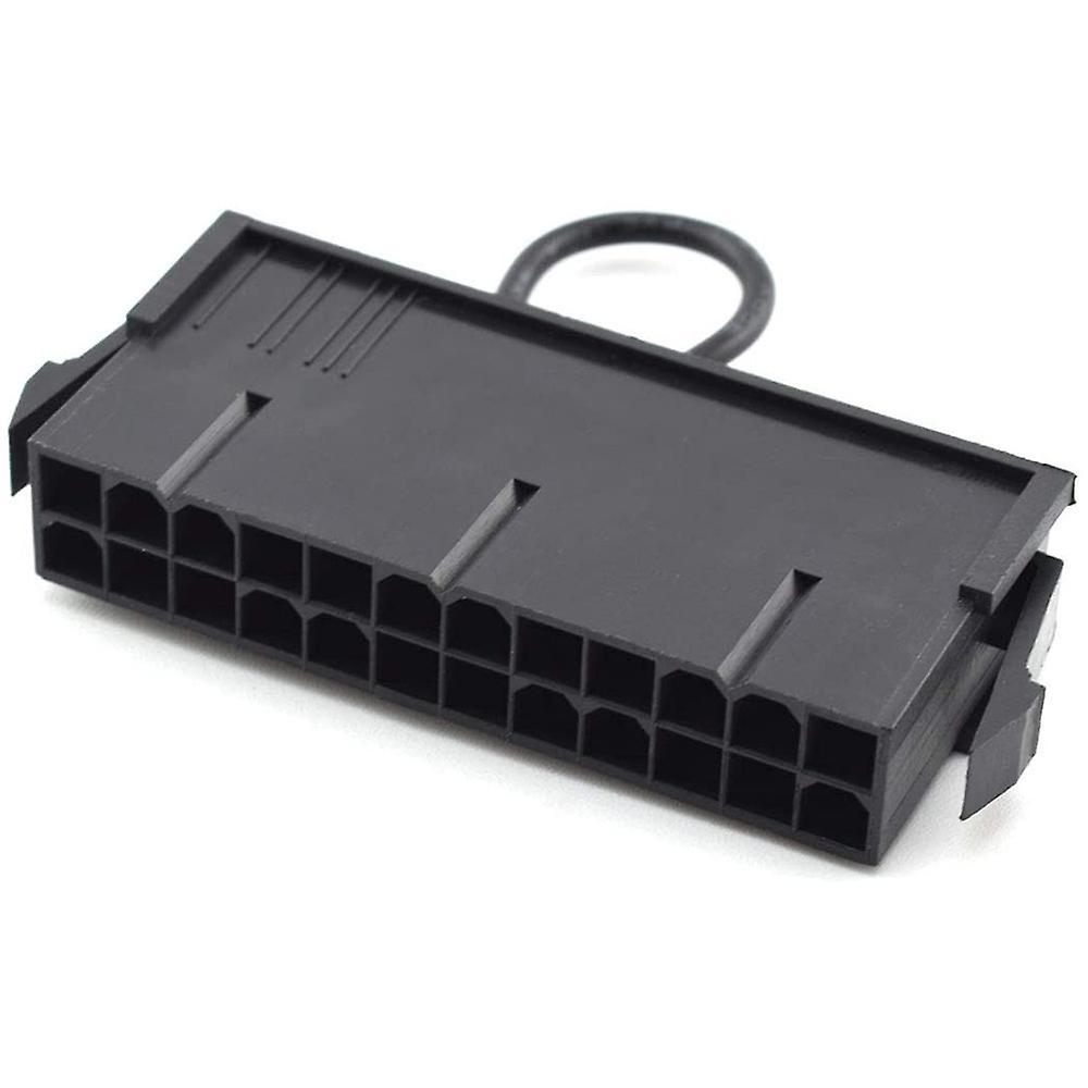 10x Atx Psu 24pin Power Supply Jumper Starter Jack Adapter Connector
