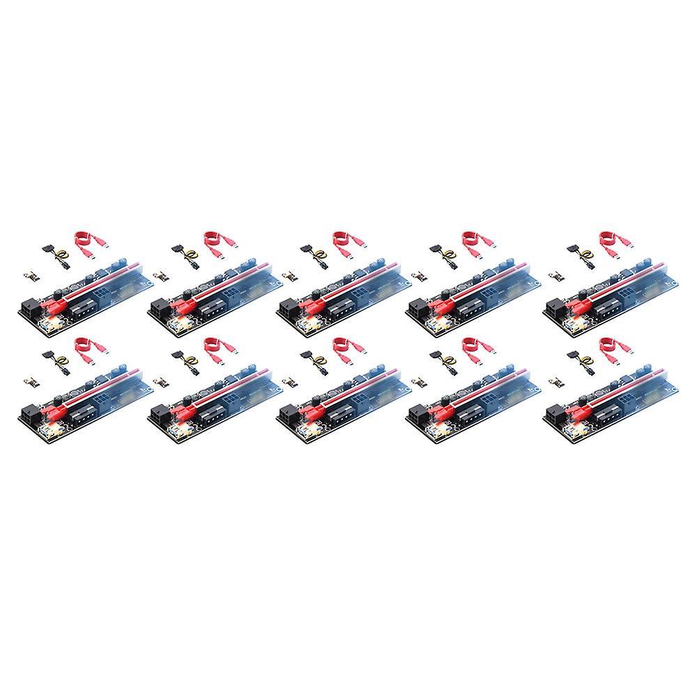10 Pcs Pci-eriser Graphics Card Extension Cable Usb3.0 Pcie Riser