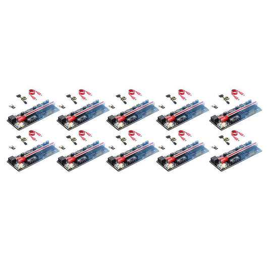 10 Pcs Pci-eriser Graphics Card Extension Cable Usb3.0 Pcie Riser
