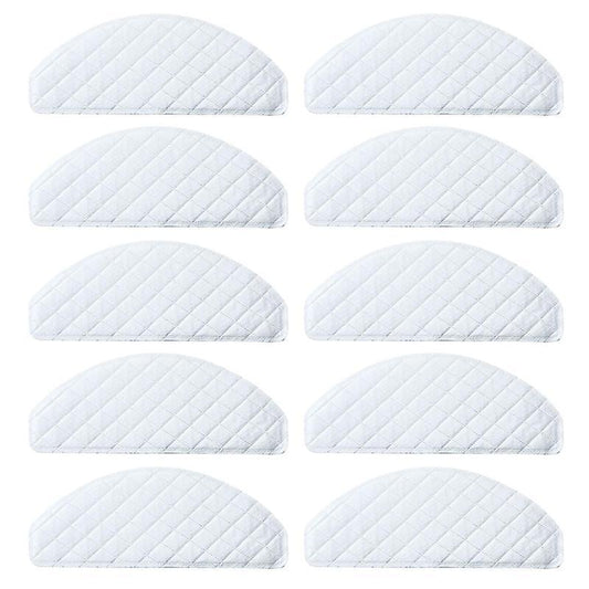 10pcs Disposable Rags for Ecovacs Deebot Ozmo T8 Vacuum Cleaner Mop